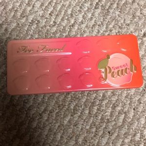Lightly Used Too Faced Sweet Peach Palette